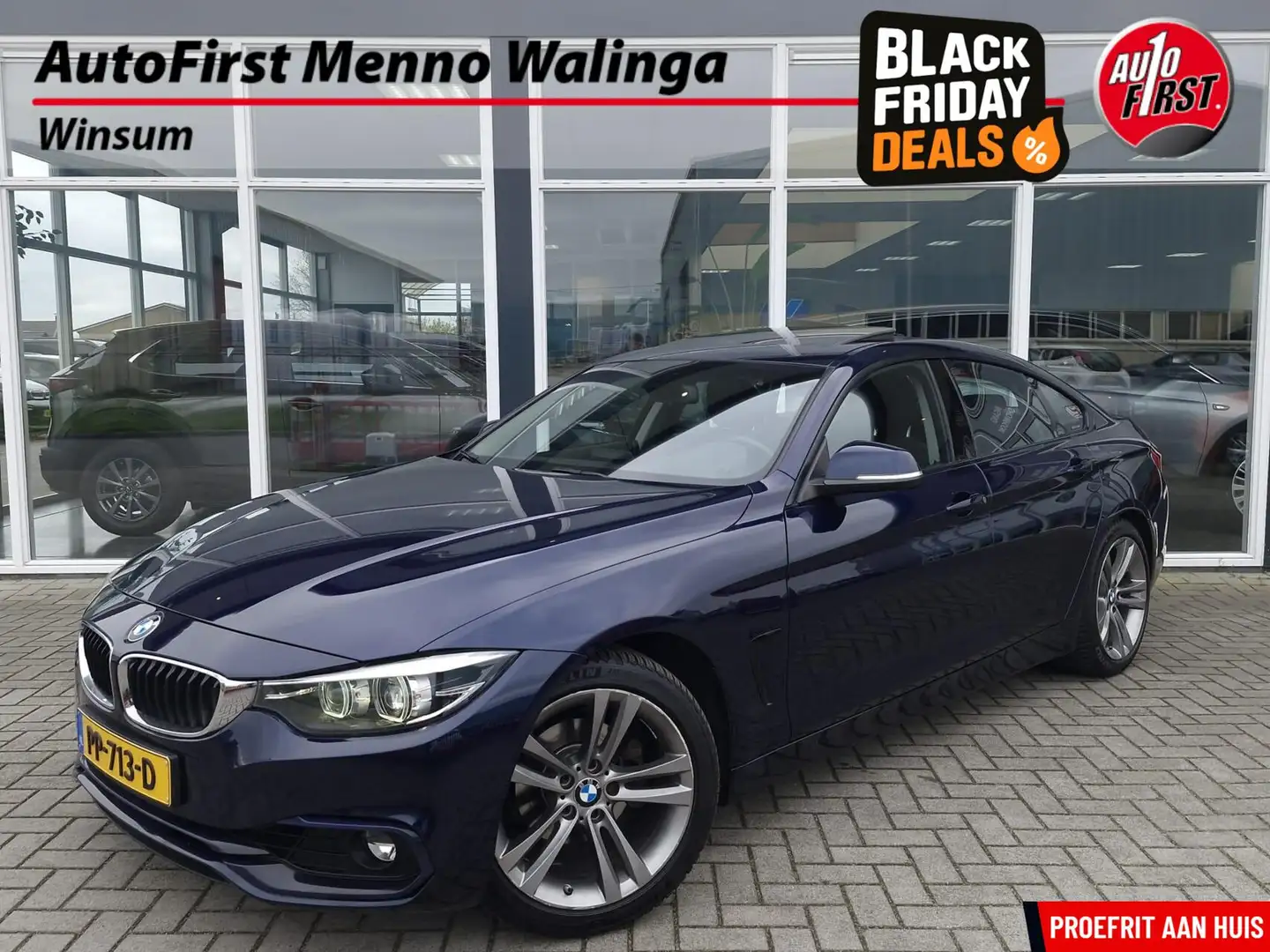 BMW 420 4-serie Gran Coupé 420i Corporate Lease Executive Blau - 1