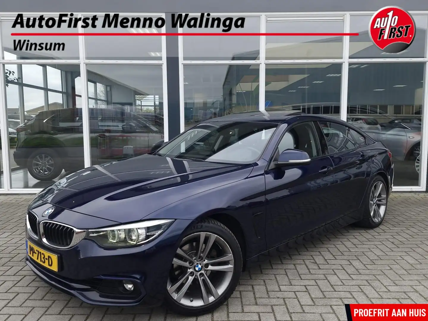 BMW 420 4-serie Gran Coupé 420i Corporate Lease Executive Azul - 1