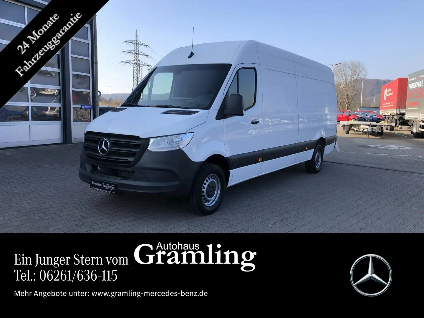 Mercedes-Benz Sprinter 317CDI Hoch/Lang *Navi*AHK 3,5t*Kamera* Weiß - 1