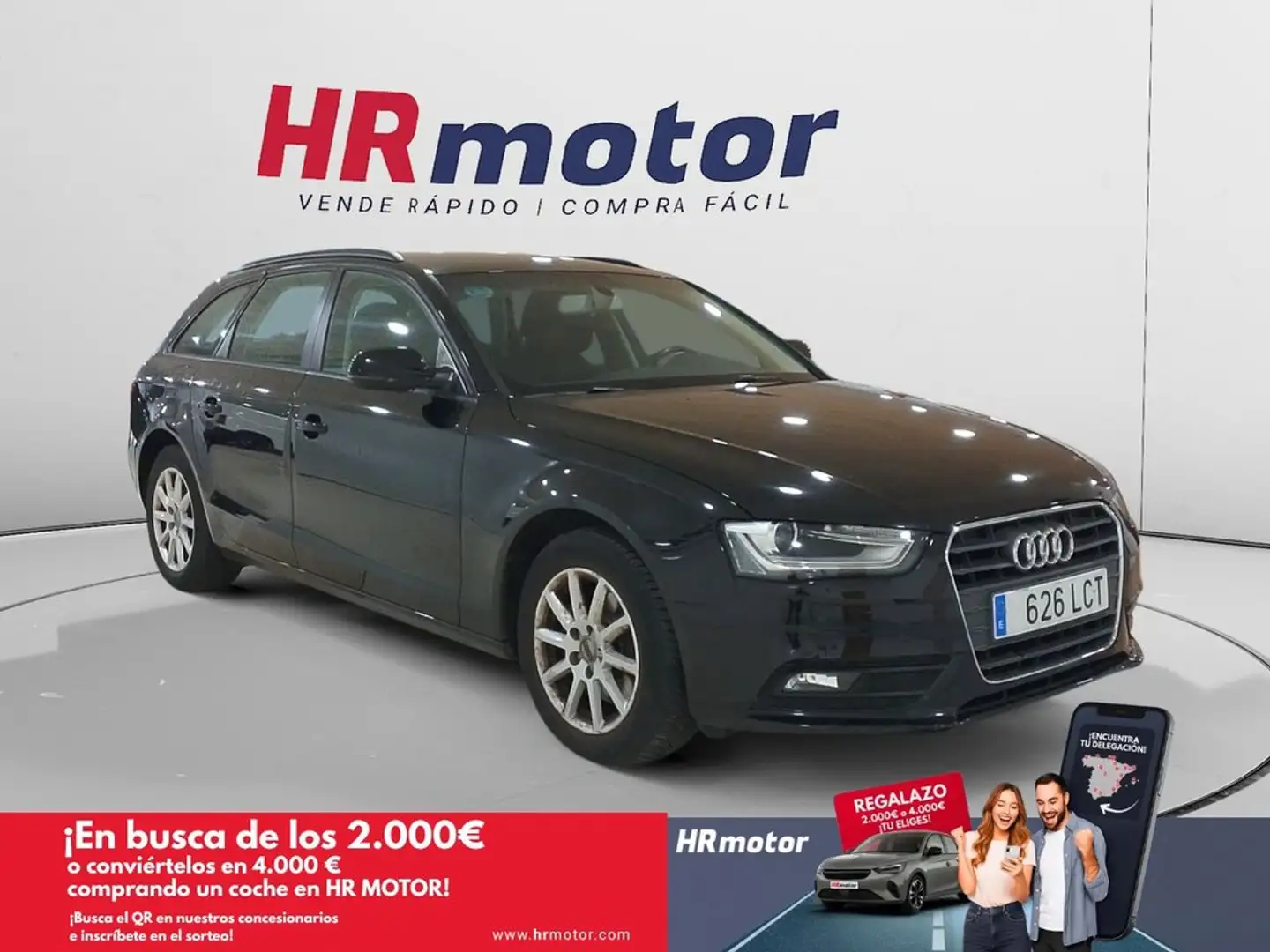 Audi A4 2.0 TDI Zwart - 1