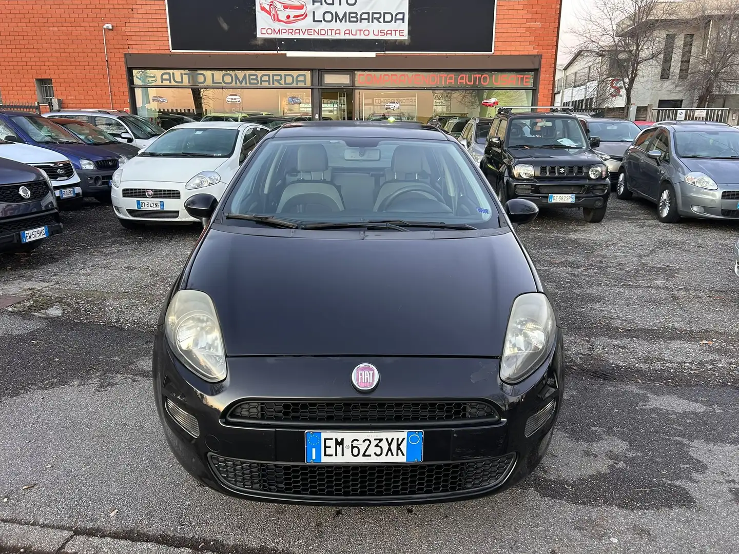 Fiat Punto Punto III 2012 5p 1.2 Lounge Schwarz - 2
