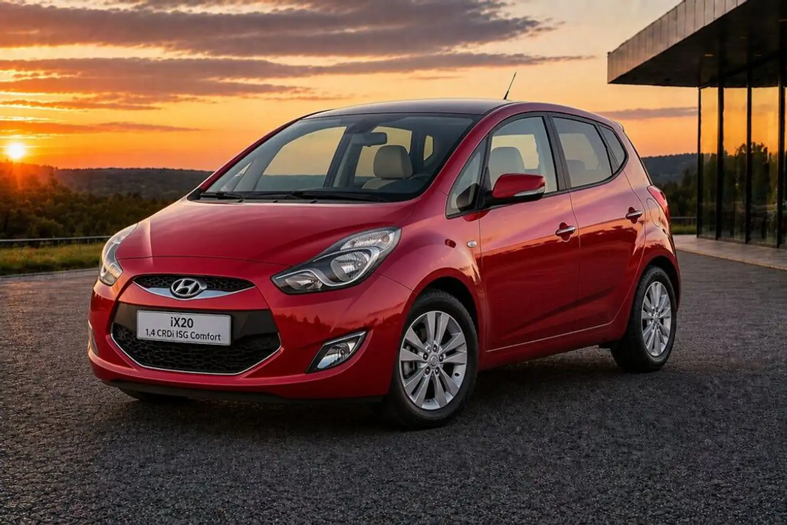 Hyundai iX20 1,4 CRDi ISG Comfort Rot - 1