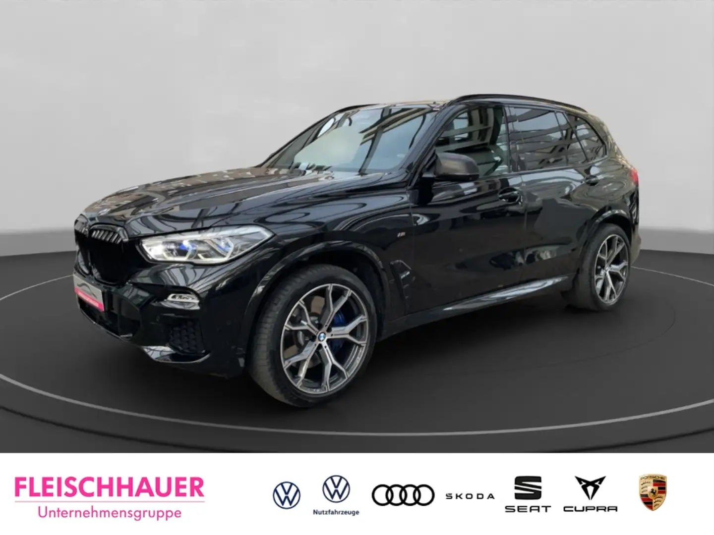 BMW X5 M50 d Sportpaket HUD AD StandHZG AHK-kl.El. Panoda Schwarz - 1