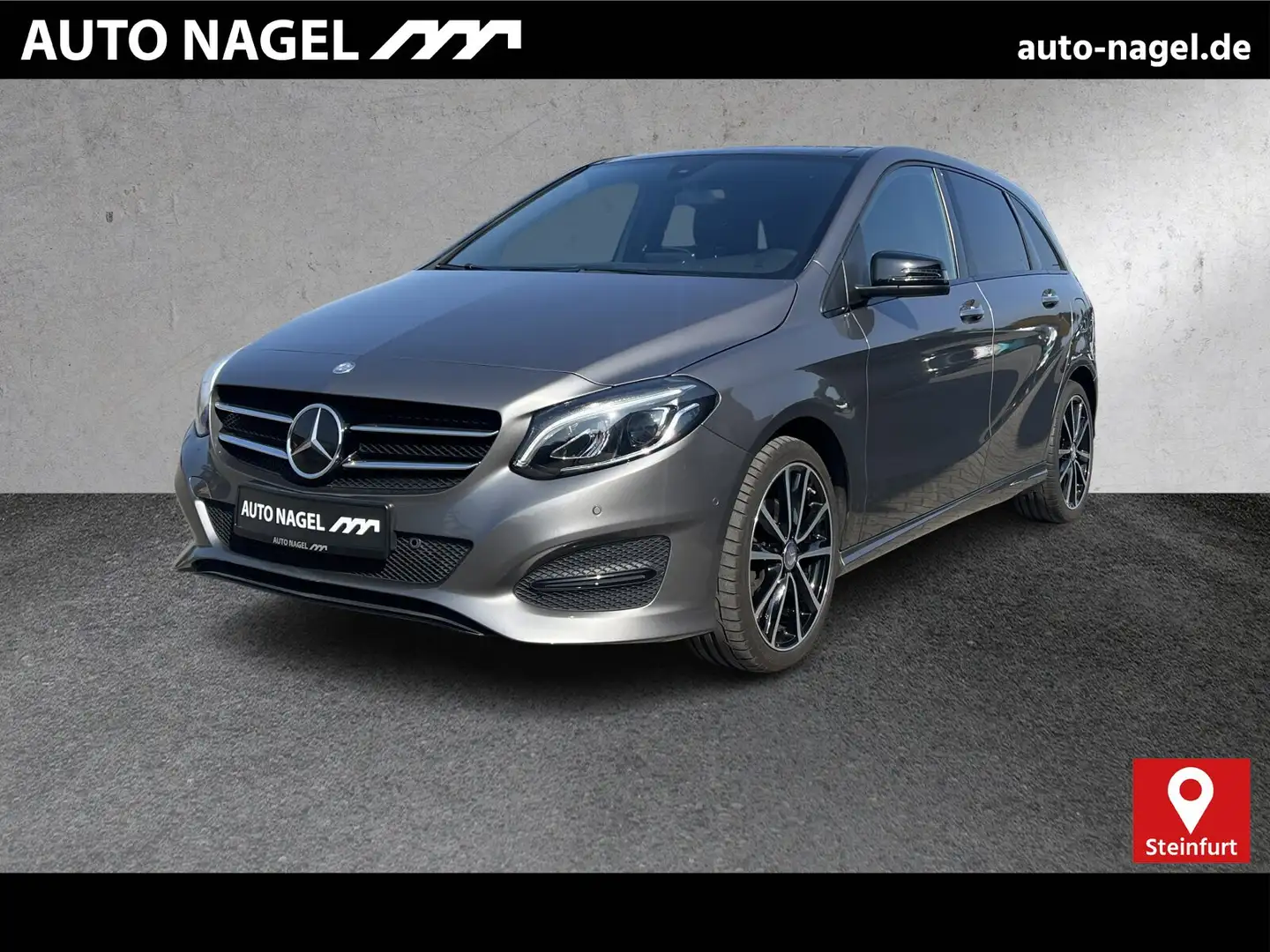 Mercedes-Benz B 180 B-Klasse 180 Urban LED|NAVI|SITZHEIZ|PANORAMA|18 Gris - 1