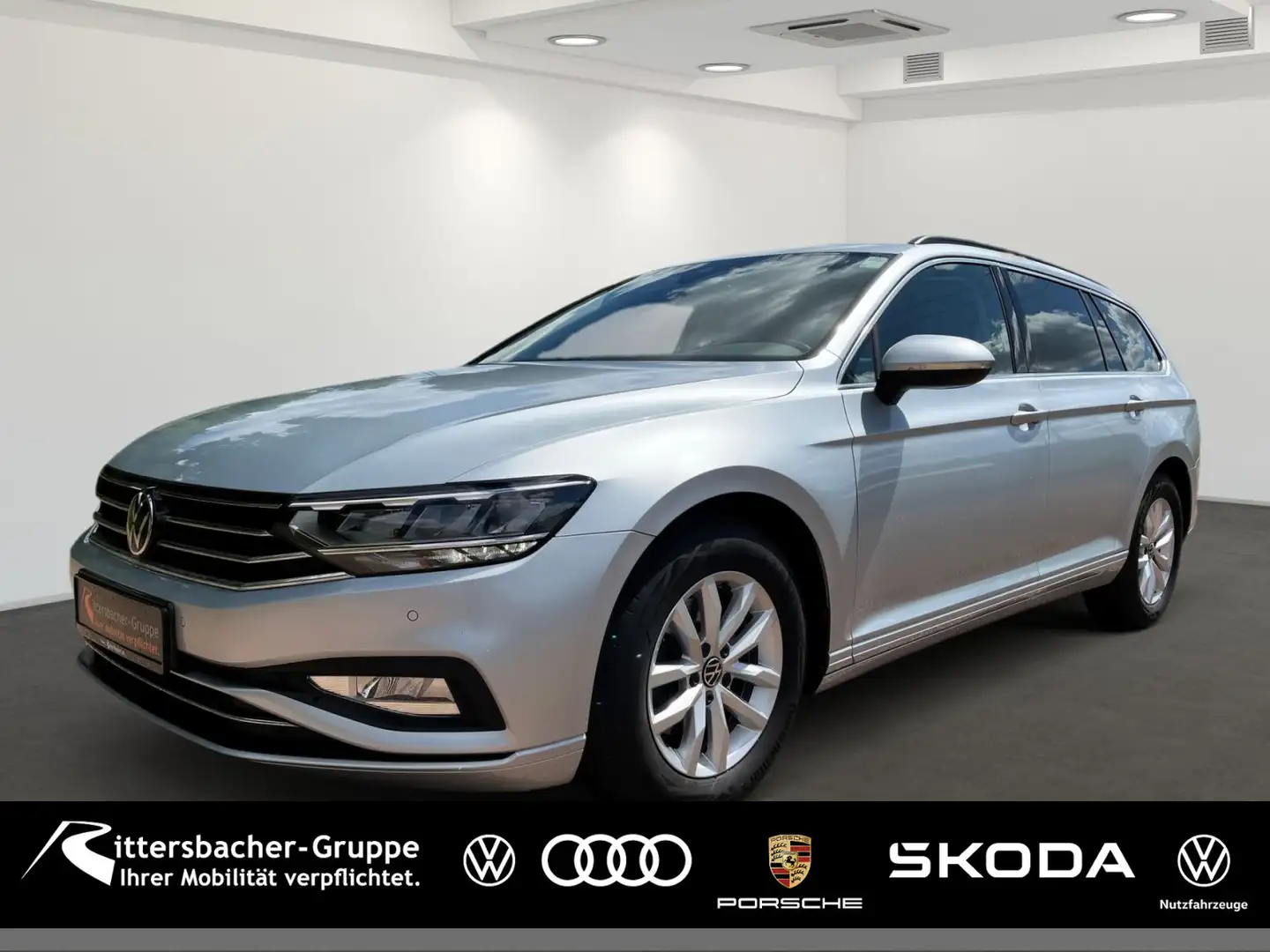 Volkswagen Passat Variant 2.0 TDI Business DSG Navi LED Rea Plateado - 1