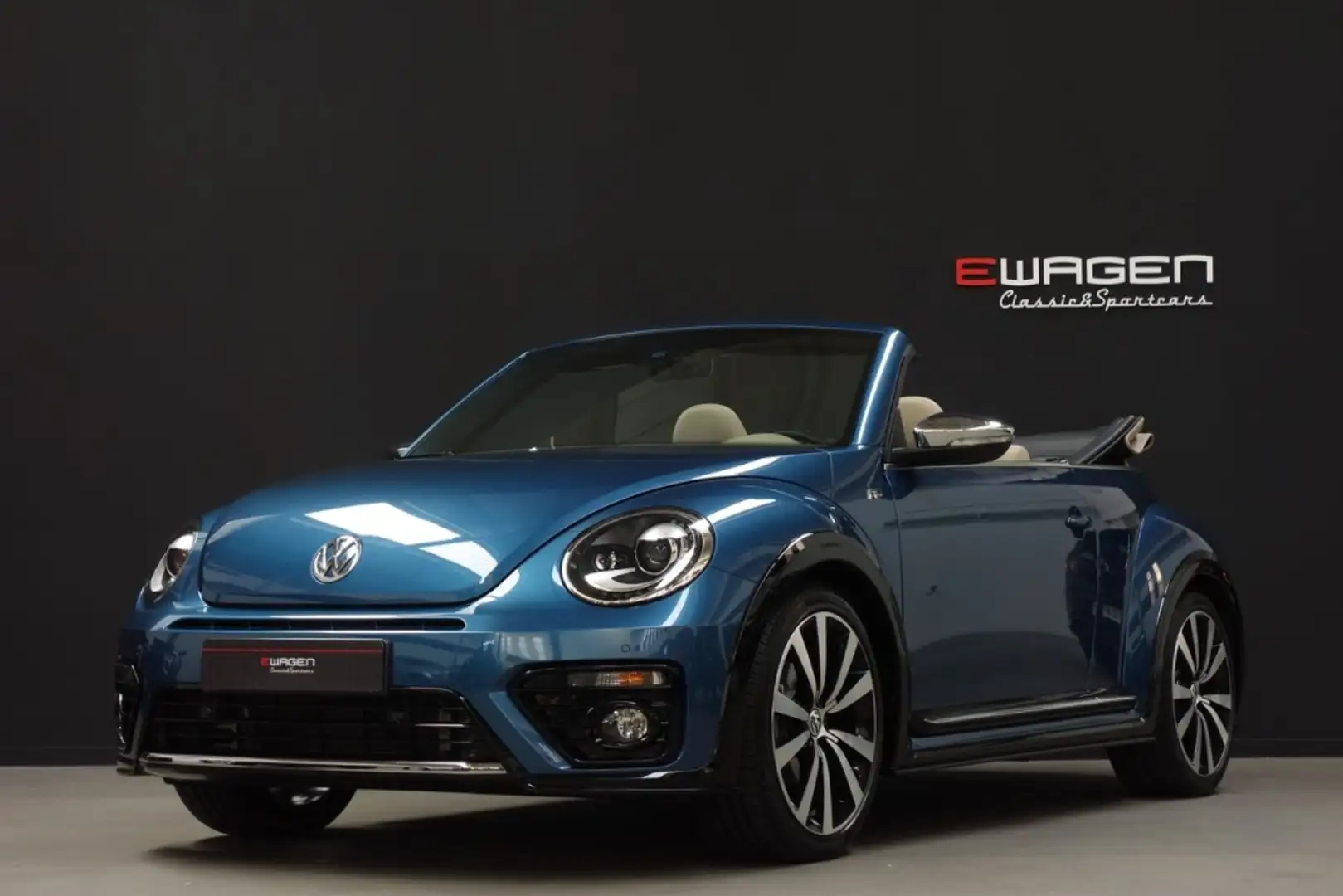 Volkswagen Beetle Cabrio 1.4 TSI R-Line DSG 110kW Azul - 2