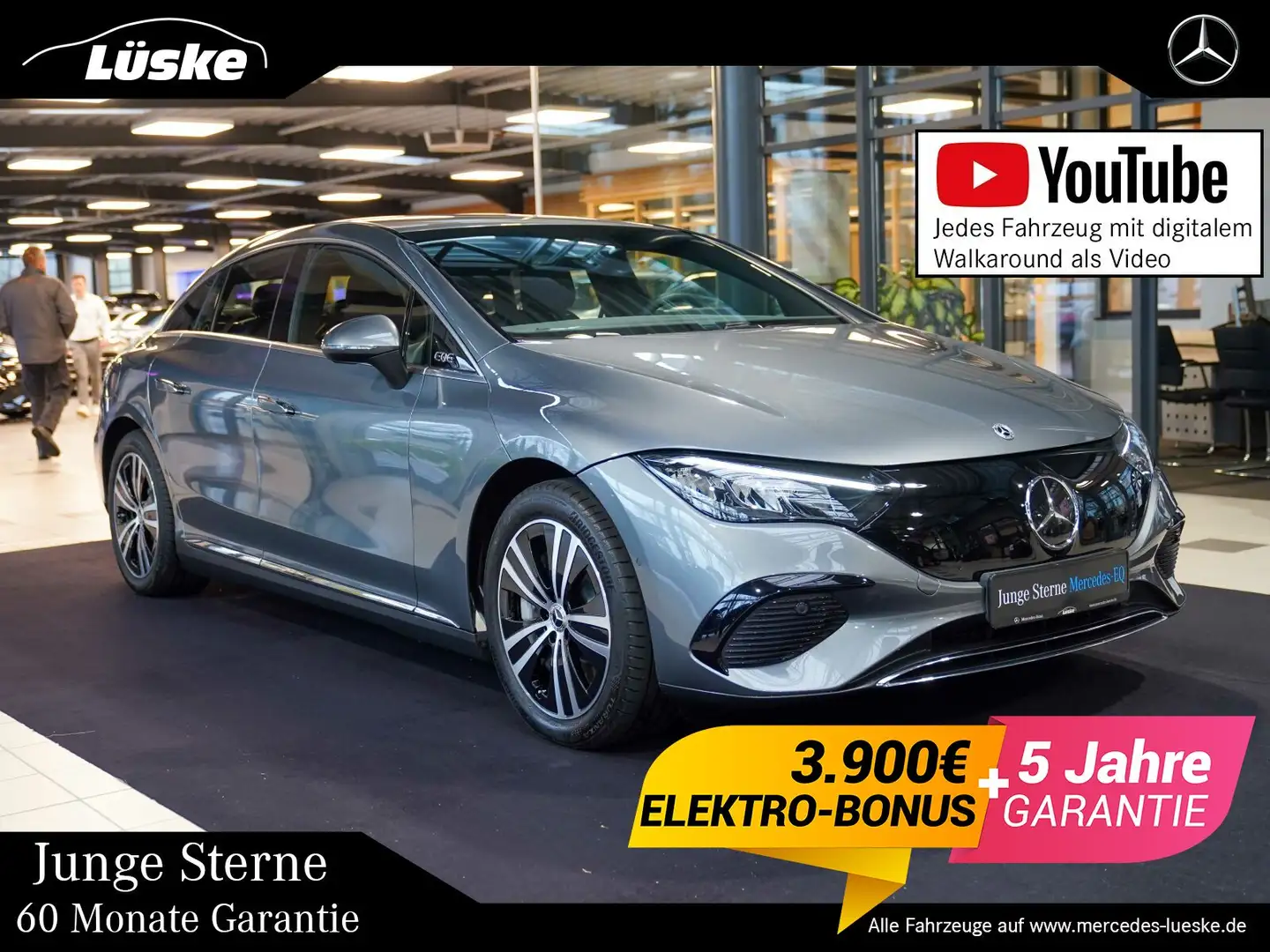 Mercedes-Benz EQE 300 EQE 300 Electric Art Advanced Plus KEYLESS DAB Grau - 1