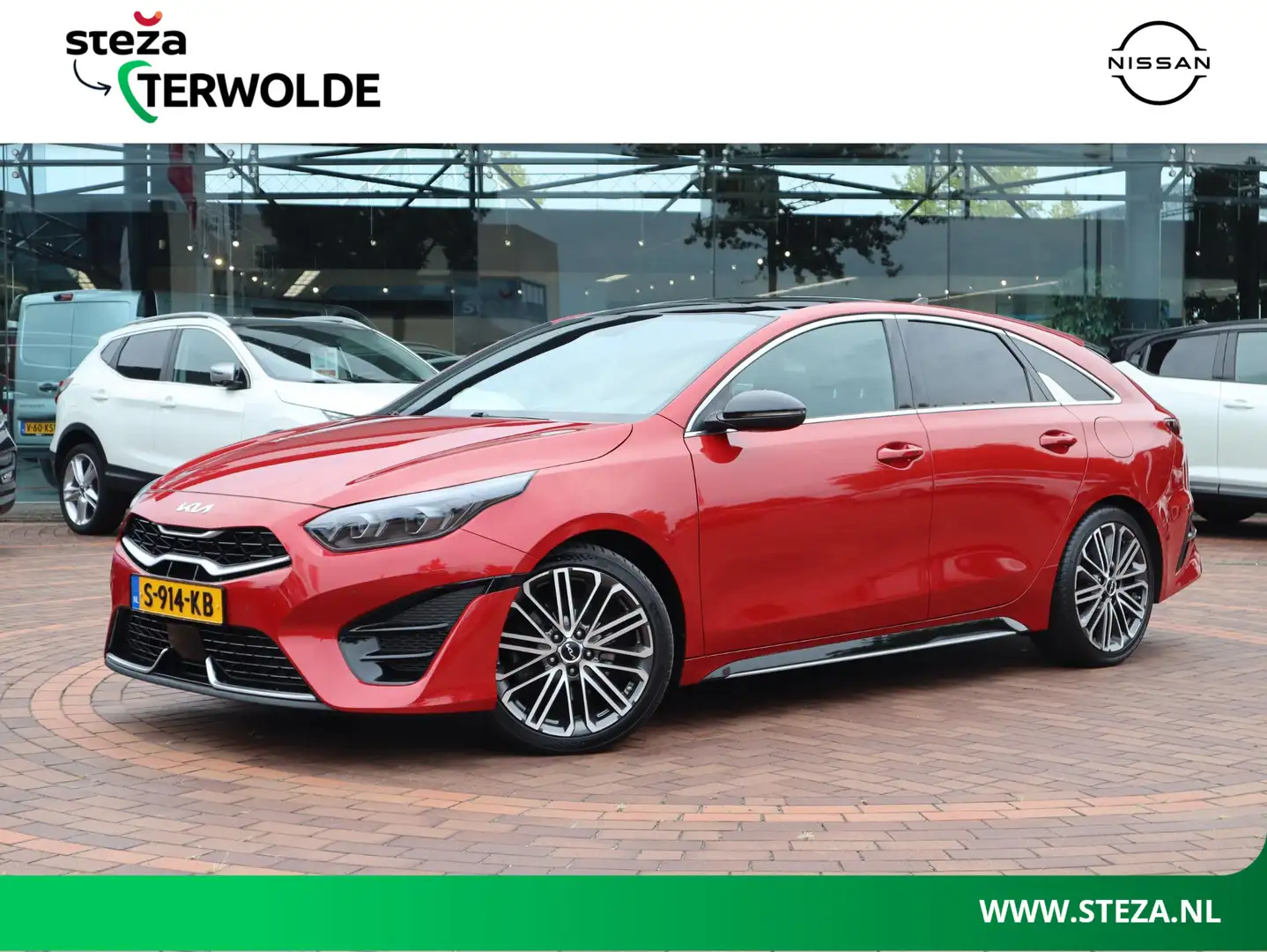 Kia ProCeed / pro_cee'd 1.5 T-GDi GT-PlusLine | AUTOMAAT | Schuif/Kantelda Rood - 1