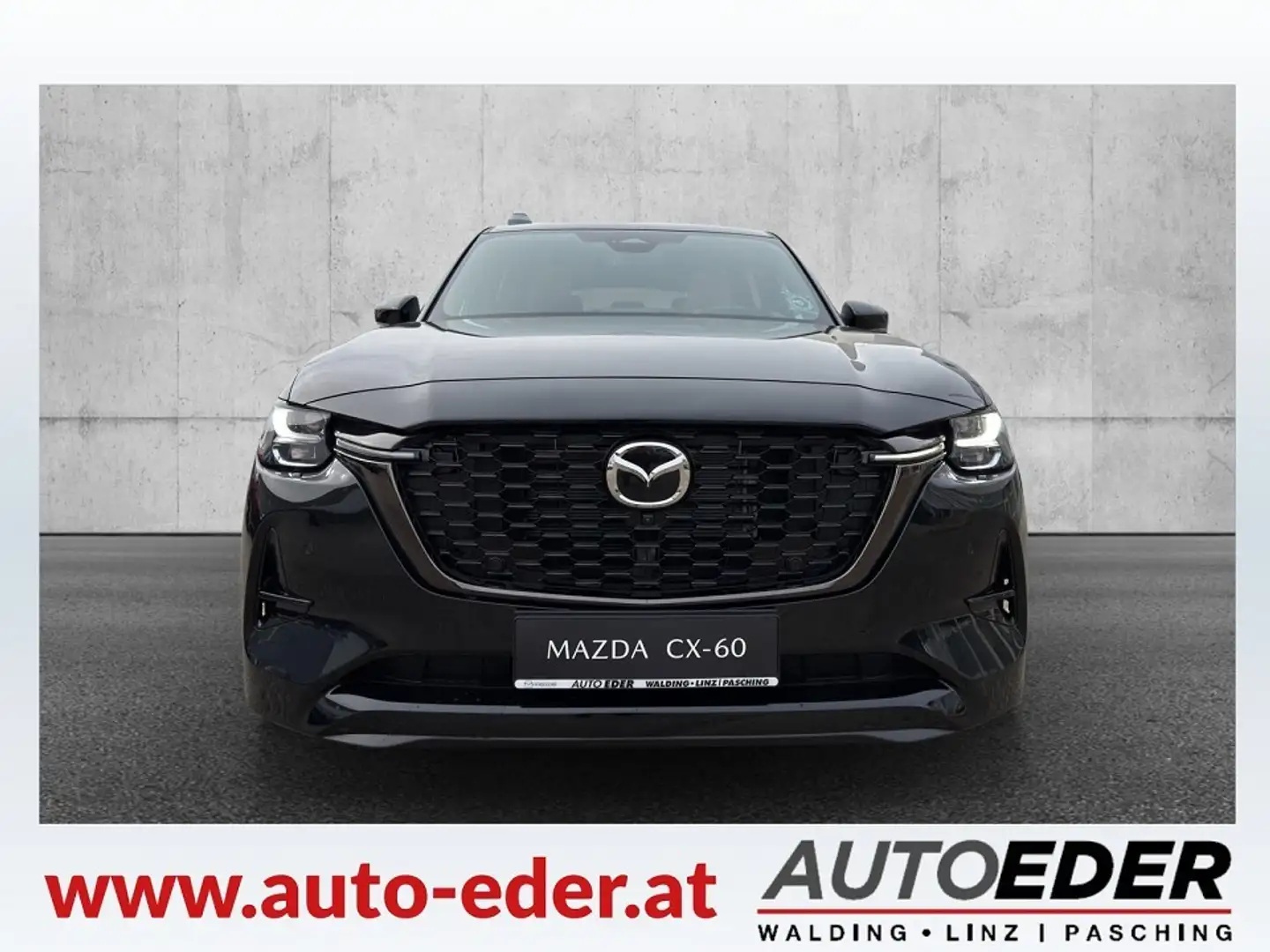 Mazda CX-60 2.5L e-SKYACTIV PHEV AWD HOMURA PLUS Aut. Schwarz - 2