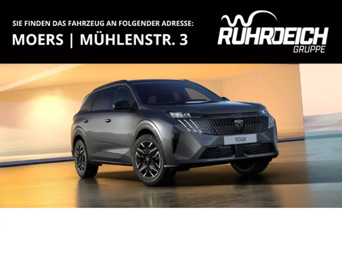 Peugeot 5008 Allure HYBRID 136 e-DSC6 +PANO+NAV+ACC+360'CAM+AHK Grau - 1