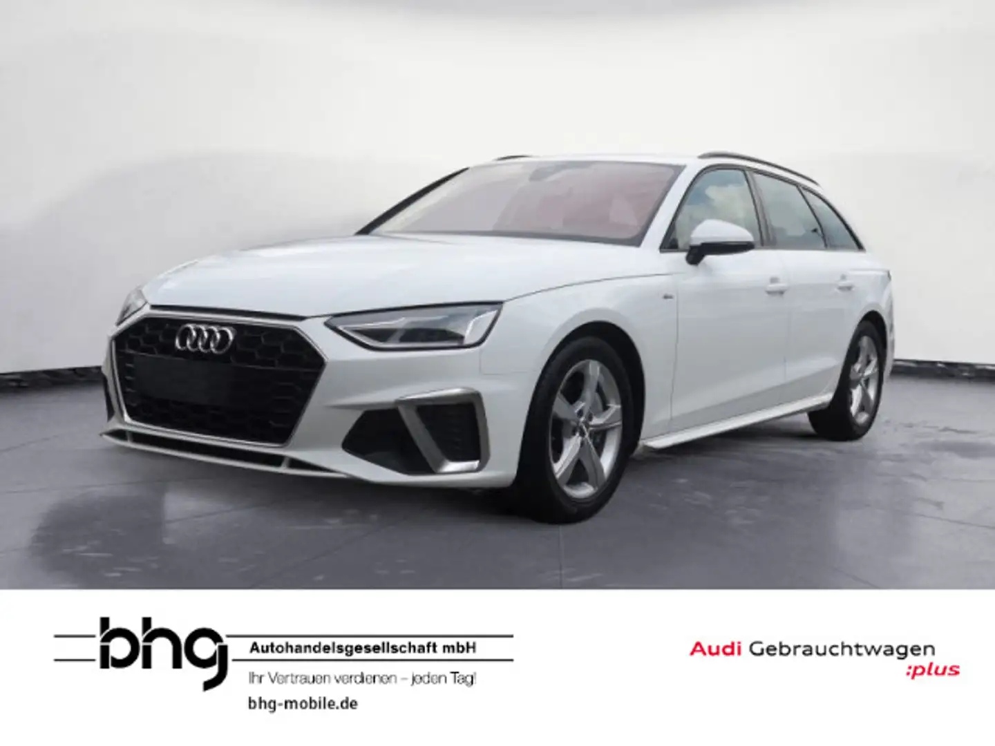 Audi A4 40 TDI S-Line S-tronic beh. Frontscheib Wit - 1