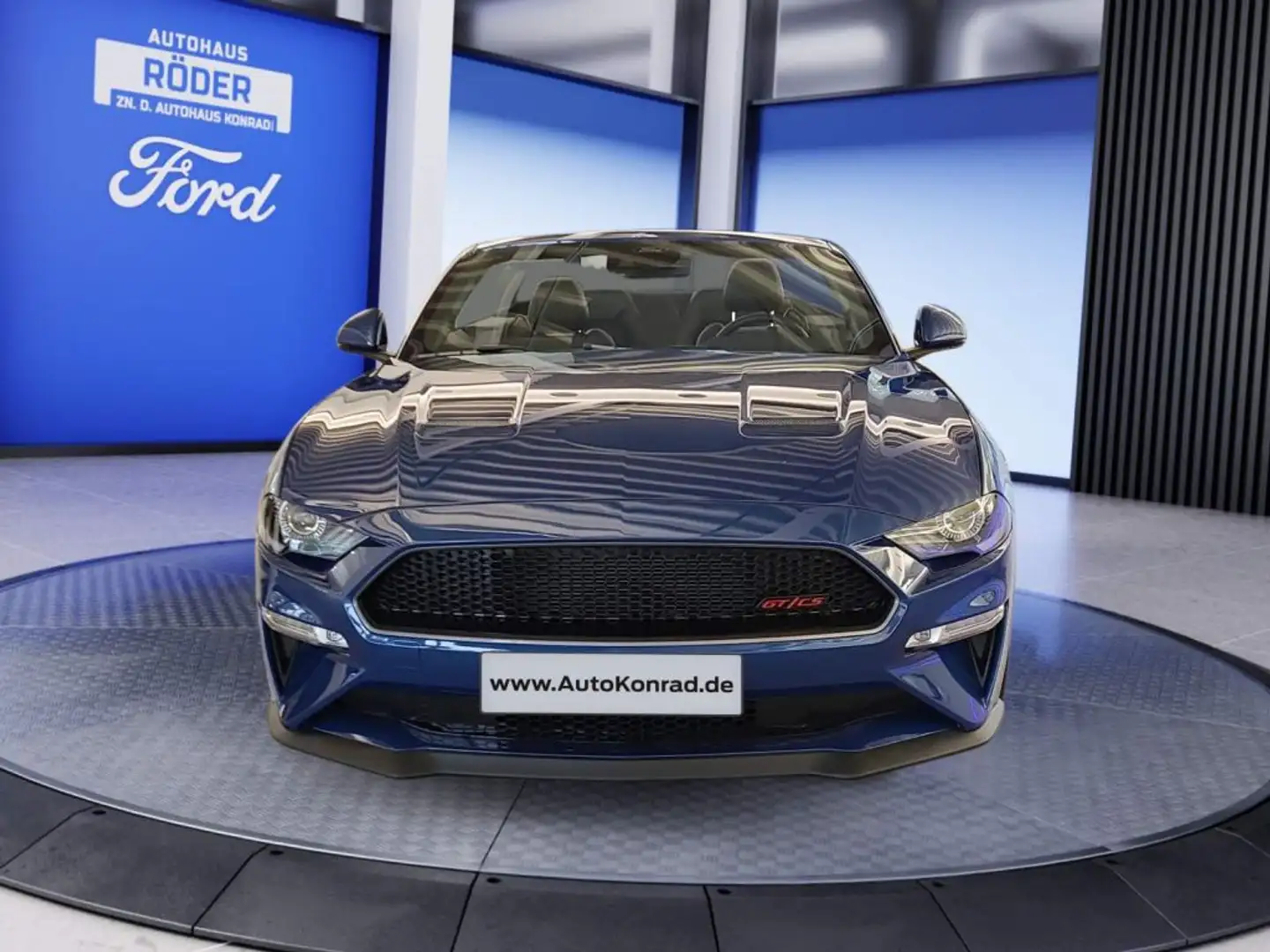 Ford Mustang Convertible 5.0 Ti-VCT V8 Aut. GT Bleu - 2