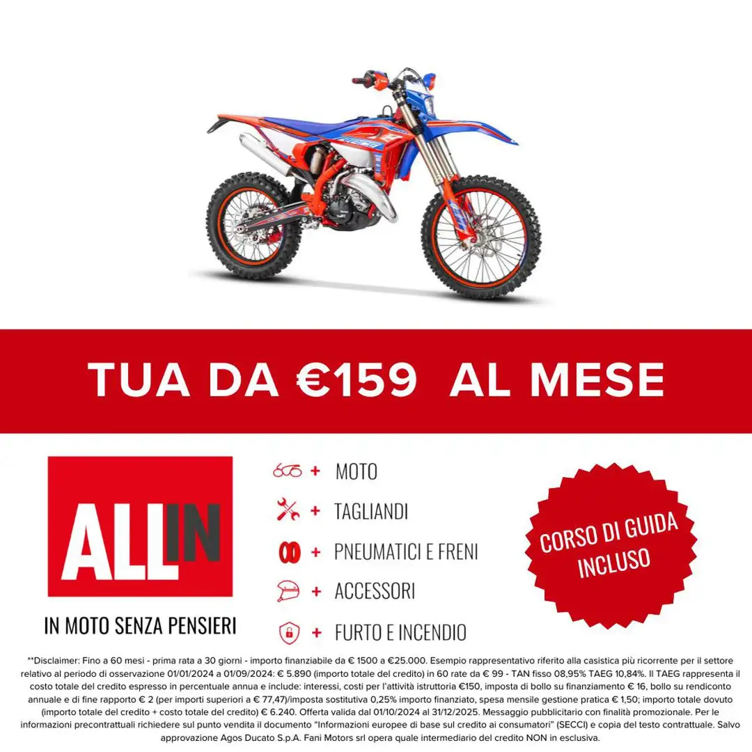 Beta RR 125 RACING - MY25 Albastru - 2