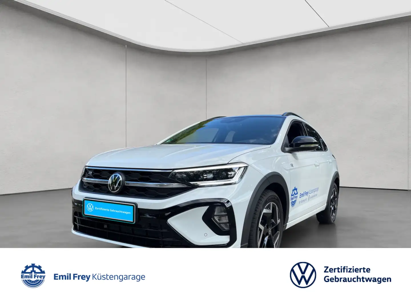 Volkswagen Taigo 1.0 TSI OPF DSG R-Line Navi Kamera Weiß - 1