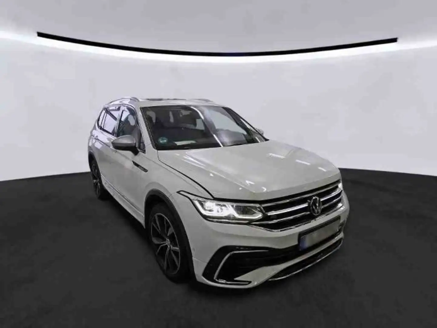 Volkswagen Tiguan Allspace 2.0 TDI 4M R-LINE LEDER+AHK+PANO Weiß - 2
