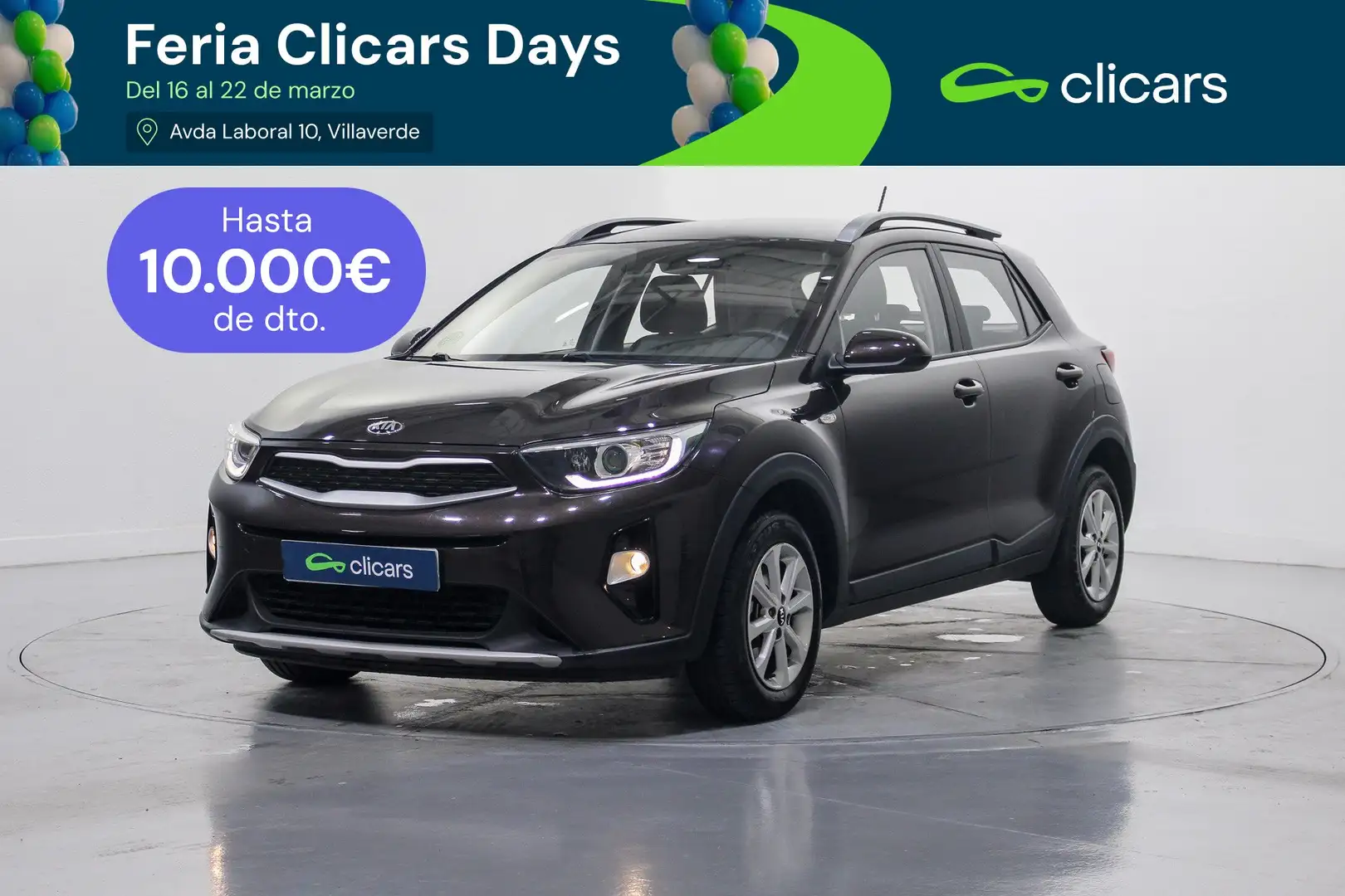 Kia Stonic 1.2 CVVT Eco-Dynamic Concept 84 Marrón - 1