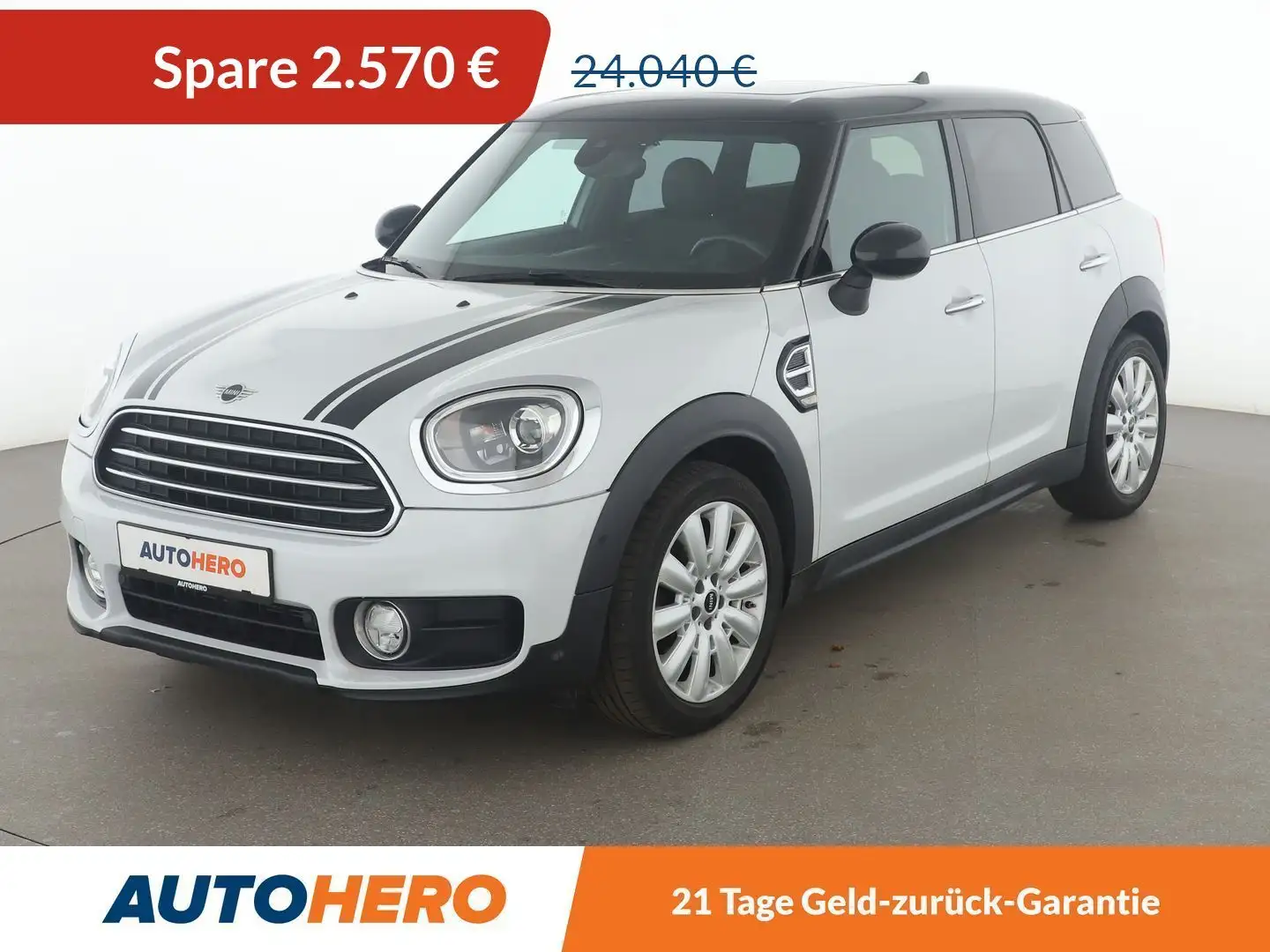 MINI Cooper D Countryman Cooper D ALL4 Aut.*LED*NAVI*TEMPO*CAM*PDC*SHZ* Weiß - 1