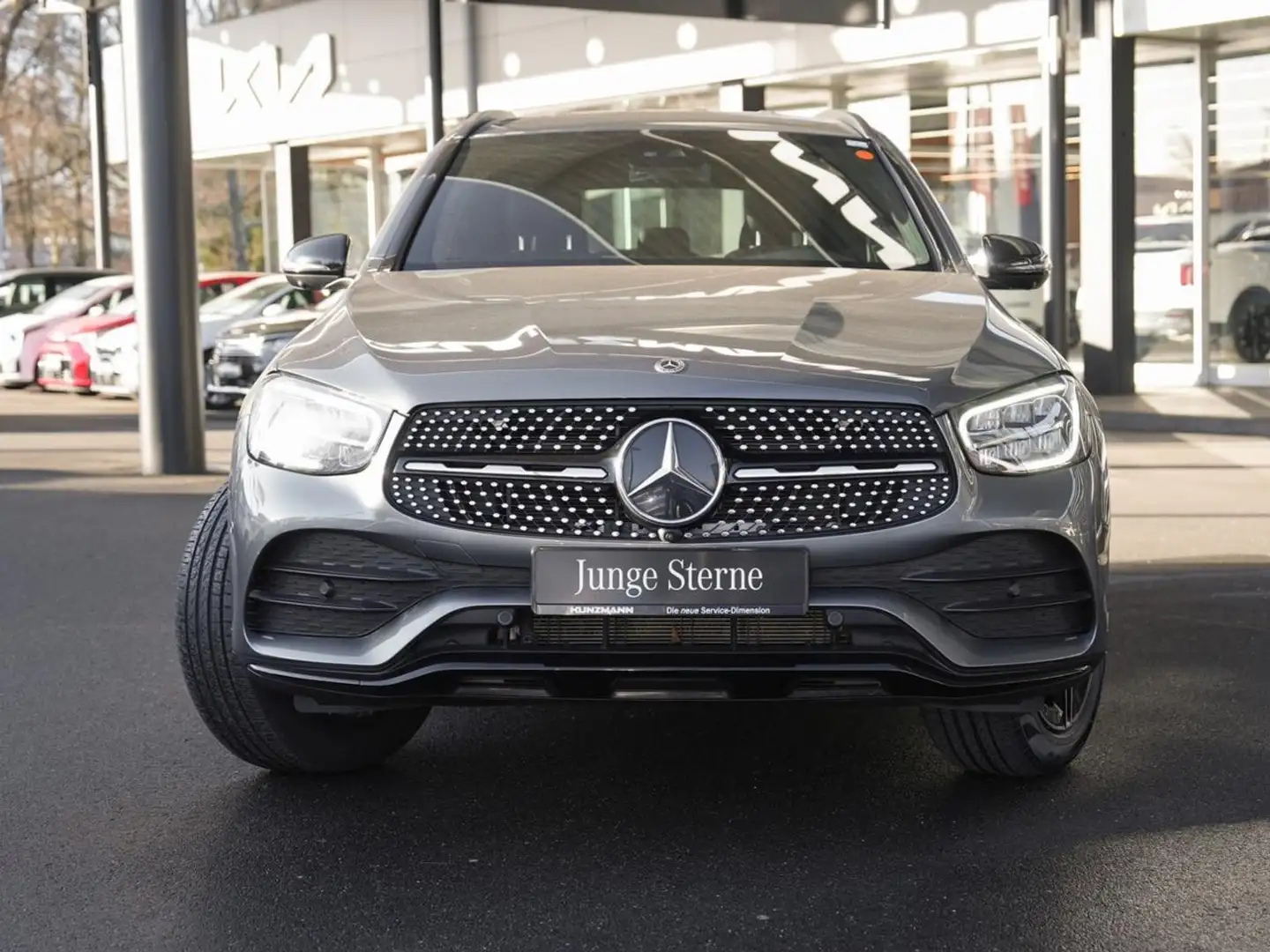Mercedes-Benz GLC 300 e 4M AMG Night Memory 360° EasyP SpurP Grau - 2