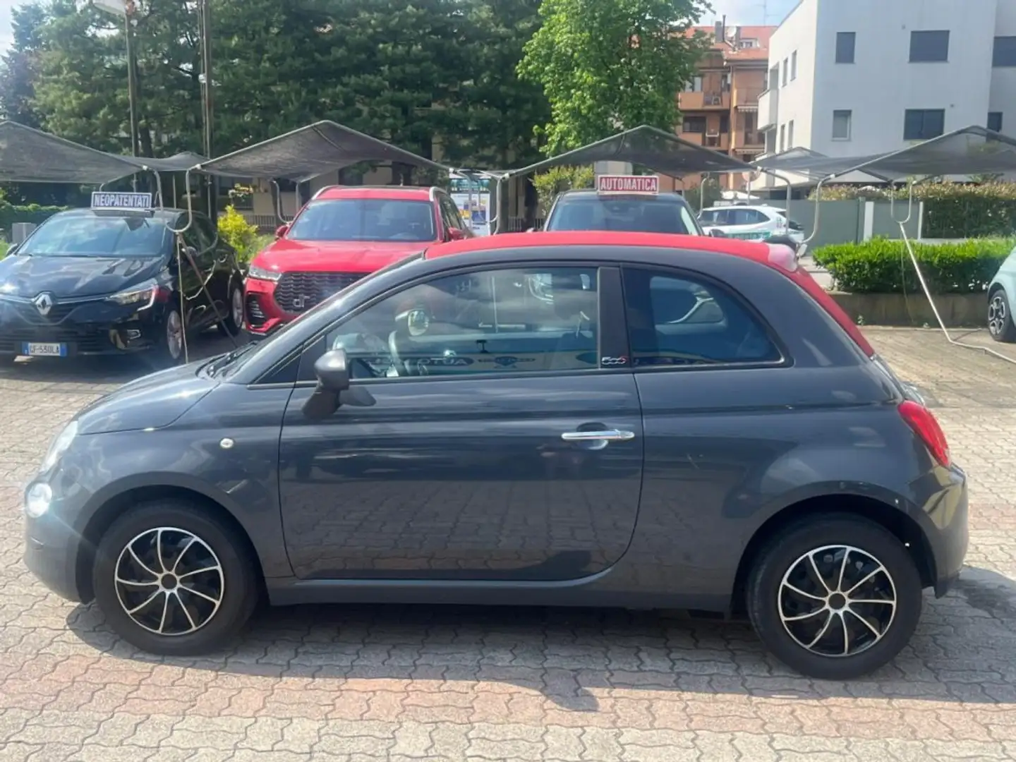 Fiat 500 C 1.0 Hybrid Cult Grigio - 2