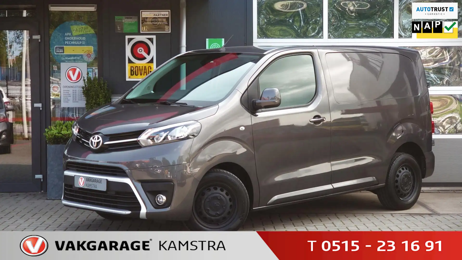 Toyota Proace Compact 2.0 D-4D NAP DAB+/Navi/ACP+AA/Trekh. Grijs - 1