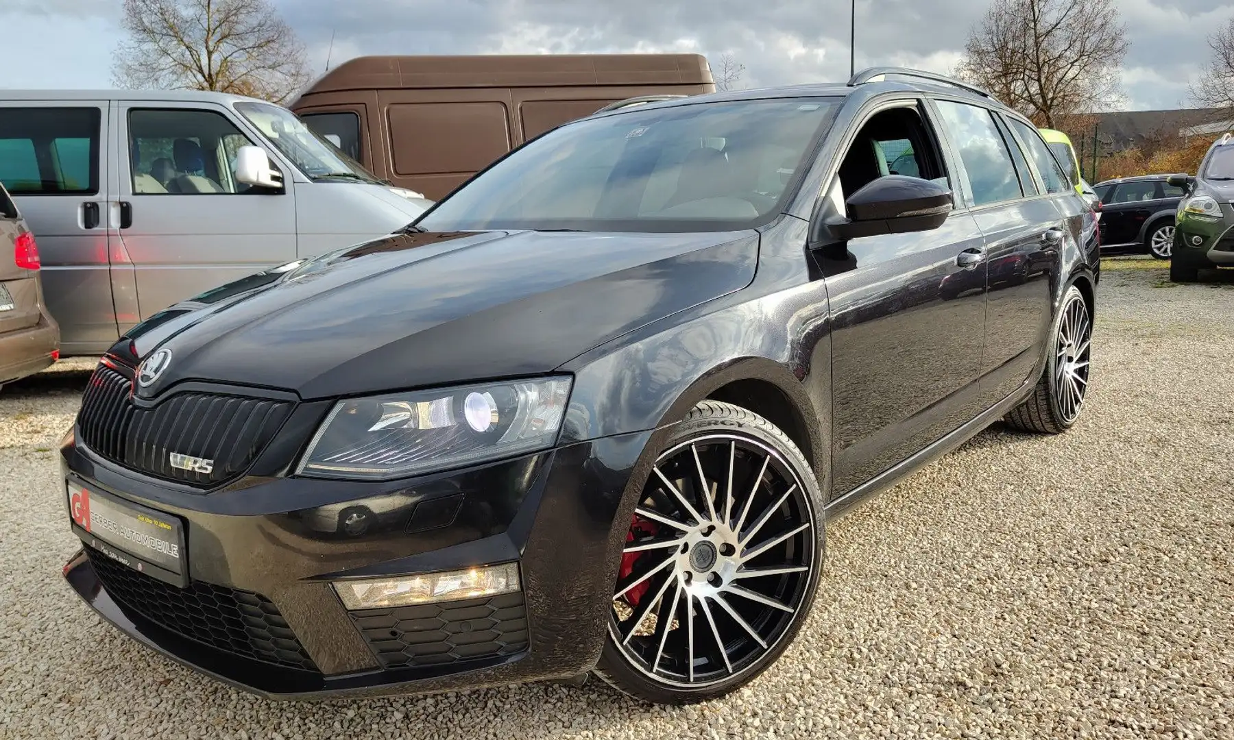 Skoda Octavia Combi RS 2.0 TDI Xenon*Navi*19Zoll*1Hand Schwarz - 1