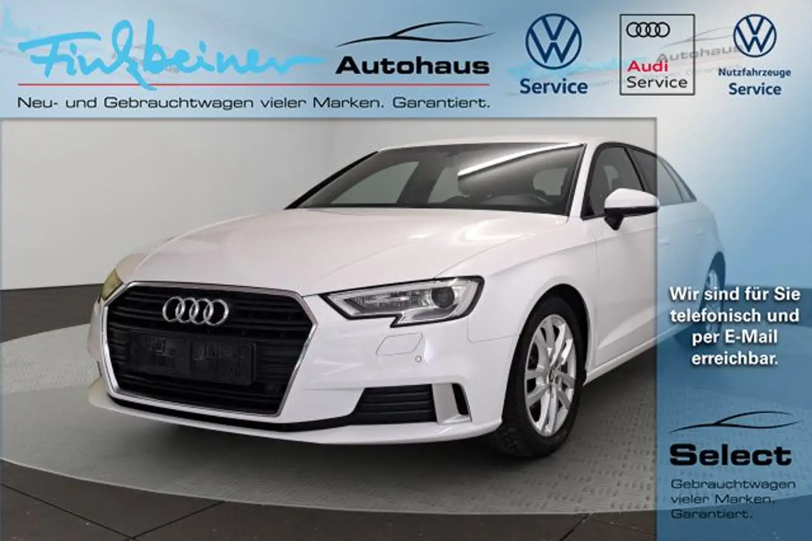 Audi A3 Sportback sport 1.5l TFSI S-tronic Bluetooth Wit - 1
