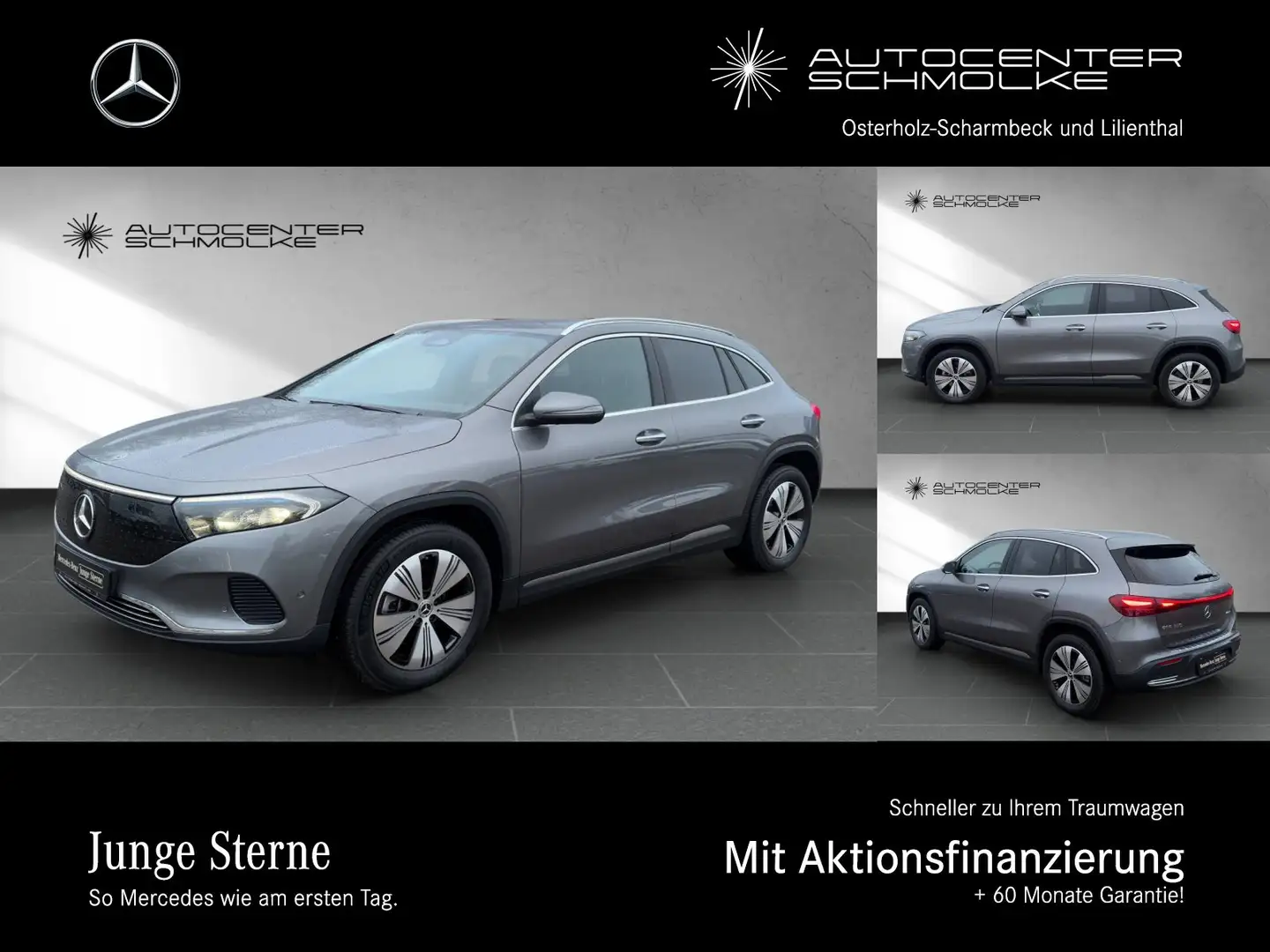 Mercedes-Benz EQA 350 EQA 350 4-M ADVANCED PLUS*AHK*MEMORY*DISTRONIC* Grau - 1