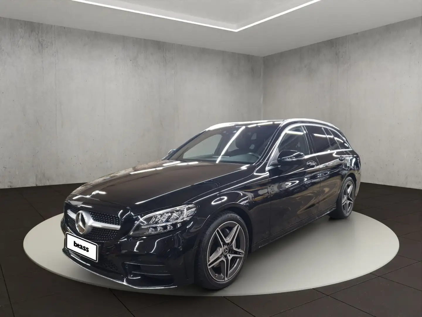 Mercedes-Benz C 220 d T AMG Line Noir - 1