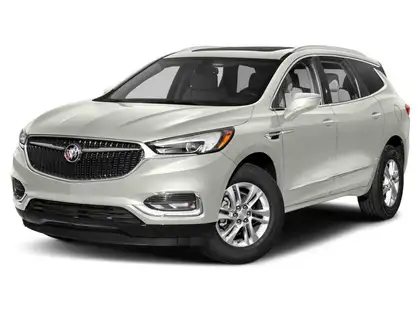 White 2019 Buick Enclave Essence AWD SUV / Crossover Four-Wheel Drive 9-Speed Automatic