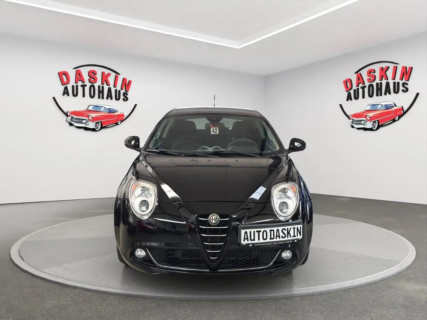 Alfa Romeo MiTo Turismo *VOLL SCHECKHEFT* 1. HAND Schwarz - 2