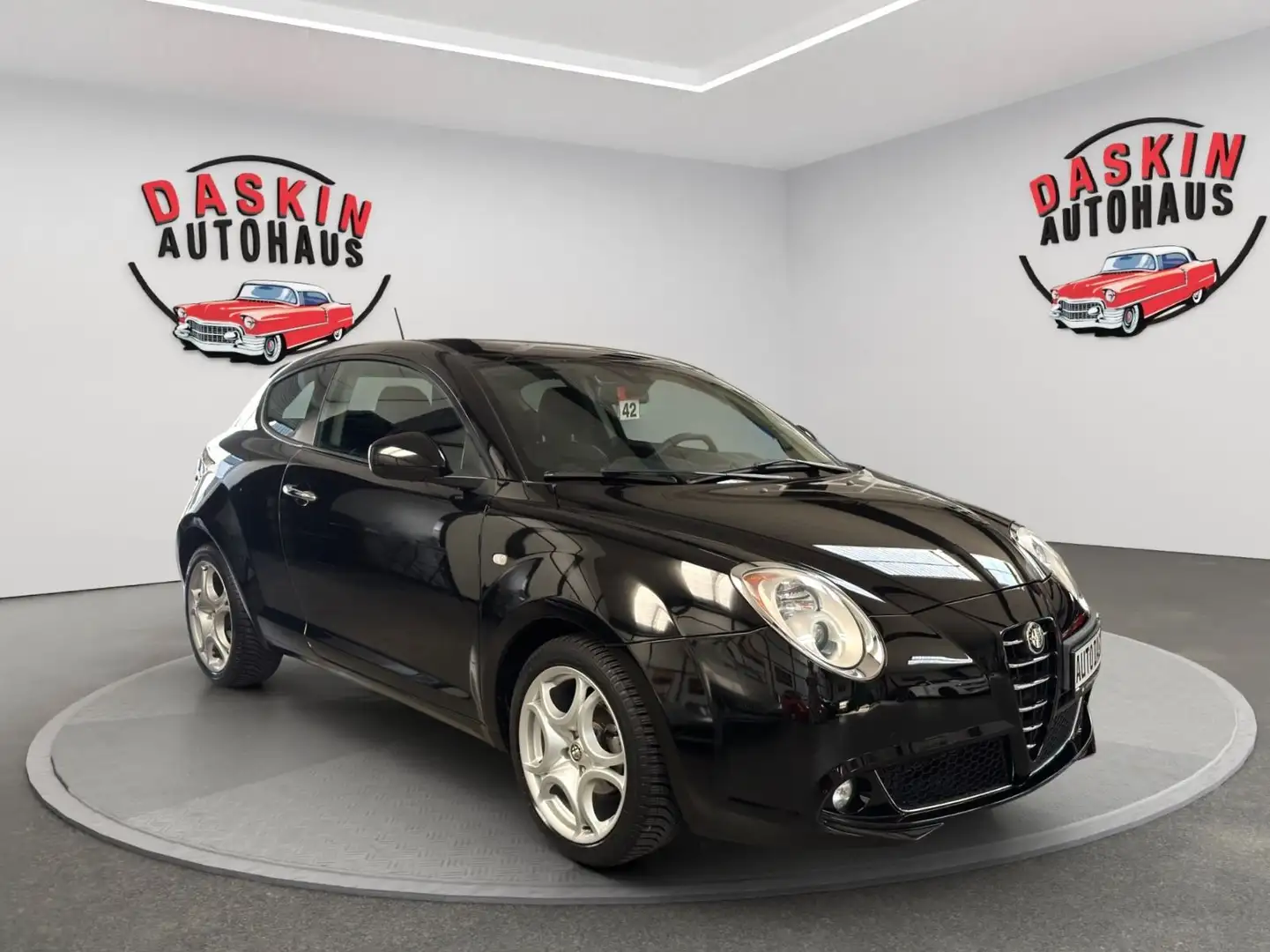 Alfa Romeo MiTo Turismo *VOLL SCHECKHEFT* 1. HAND Schwarz - 1