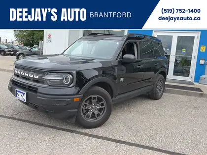 Black 2024 Ford Bronco Sport SUV / Crossover All-Wheel Drive 8-Speed Automatic