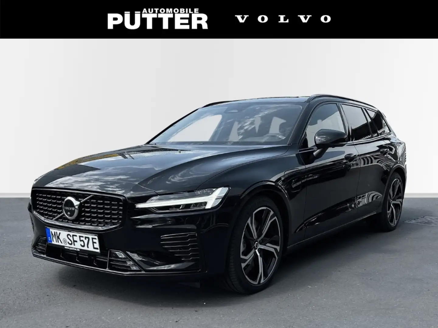 Volvo V60 Recharge T6 AWD Plus Dark 19'' ACC 360 Kamera Harm Noir - 1