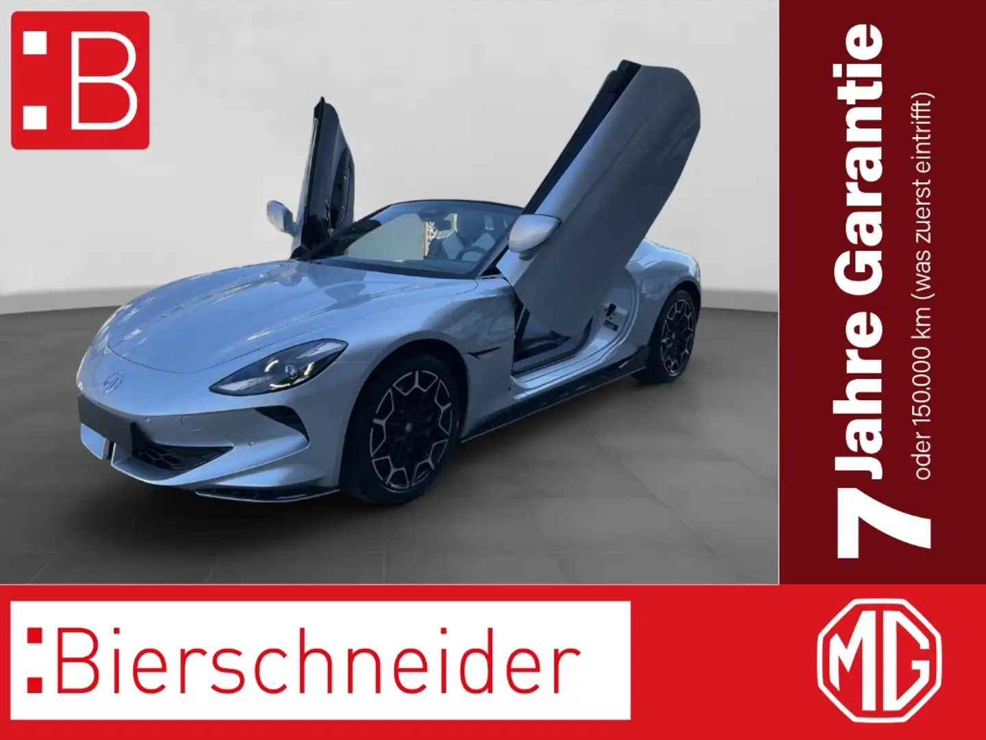 MG Cyberster 929  mtl. Leasingrate - BOSE 360° Sitzh. DAB Plateado - 1