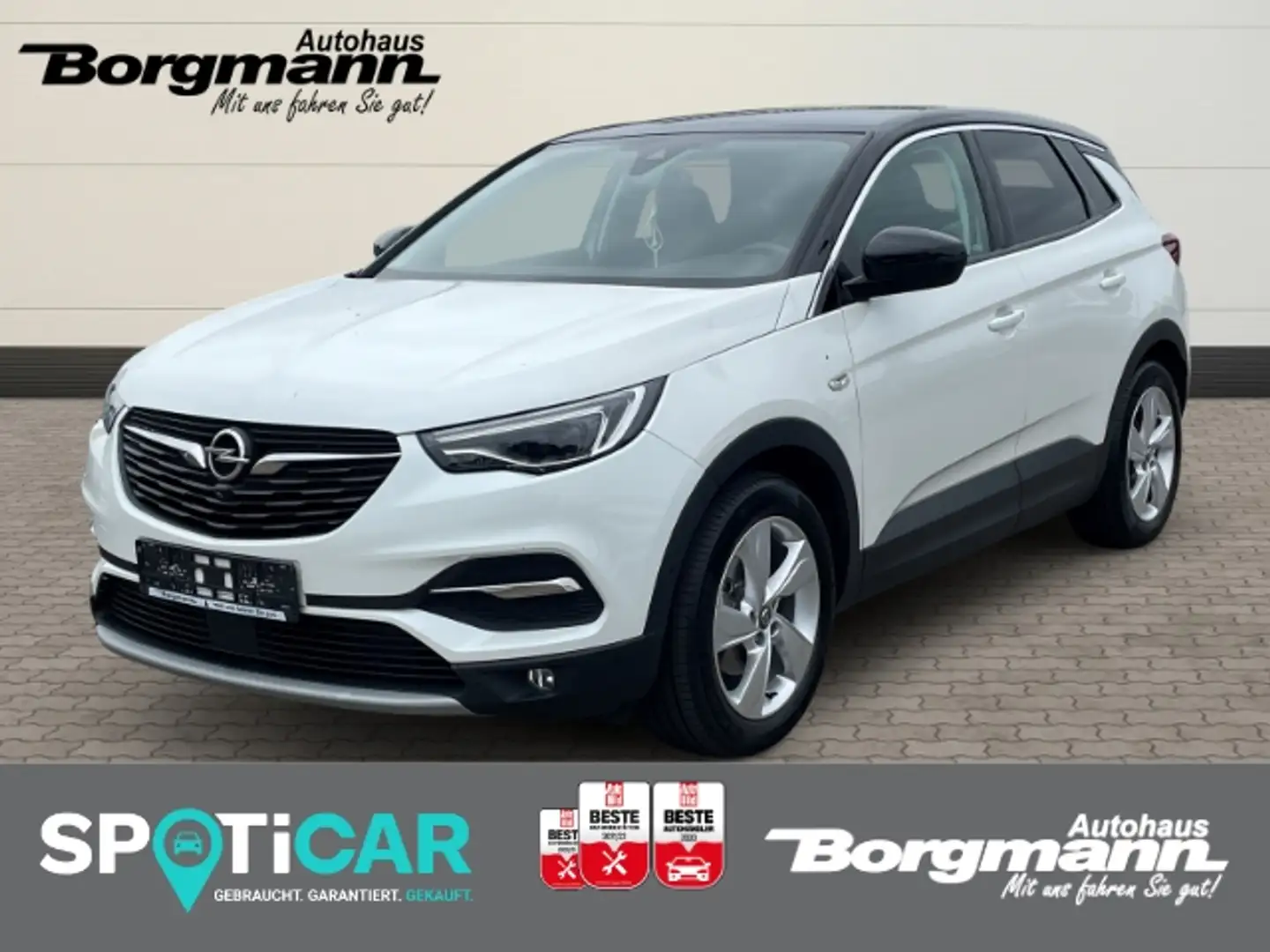 Opel Grandland INNOVATION 1.2 Turbo Bluetooth - Navi - Rückfahrka Weiß - 1