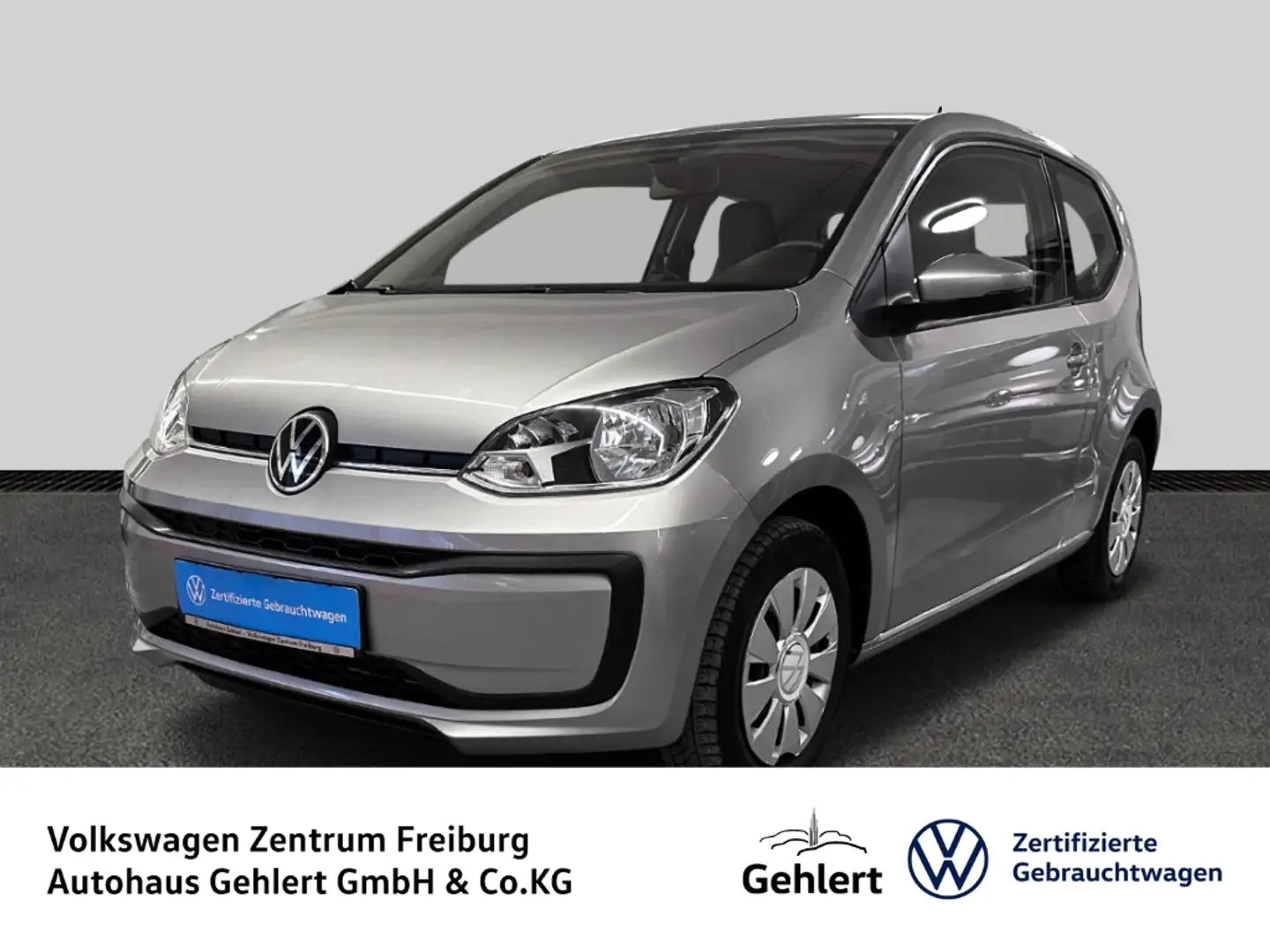 Volkswagen up! 1.0 DAB+ Klimaanlage Telefonschnittstelle Silber - 1