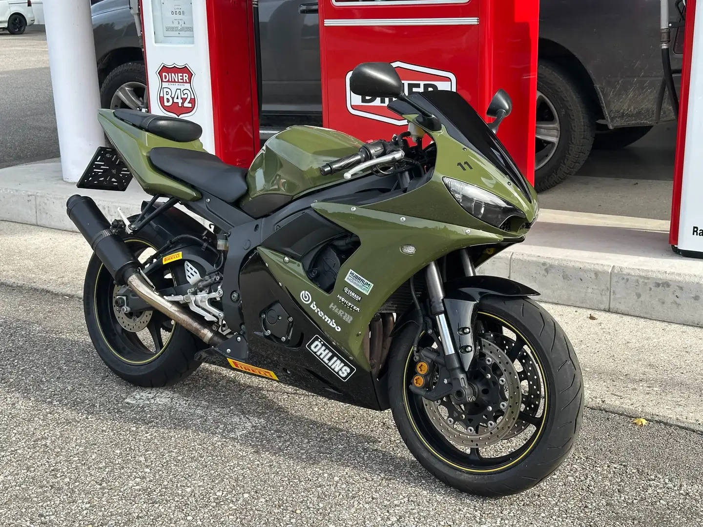 Yamaha YZF-R6 RJ09 // VR46 Edition // Grün - 2