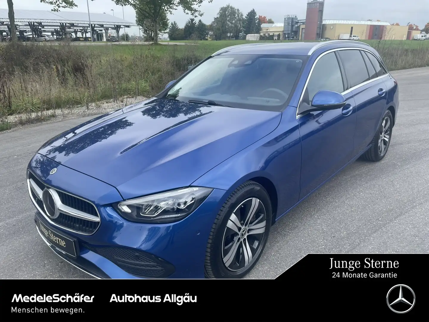 Mercedes-Benz C 220 C 220 T d Avantgarde Distronic AHK LED 360° Park Blau - 1
