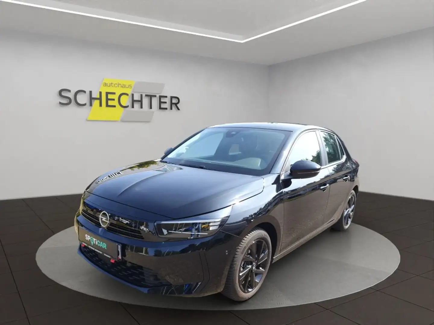 Opel Corsa 1.2 Direct Injection Turbo Zwart - 1