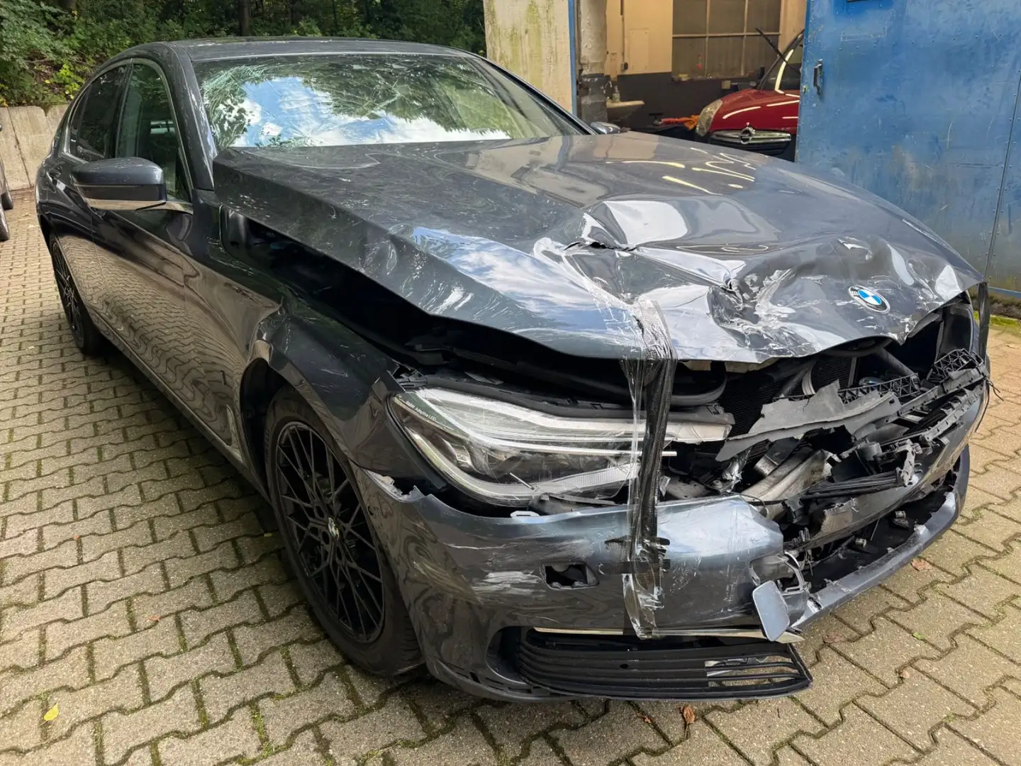 BMW 740 e //SHD//Leder//Memory Sitze// Gris - 2