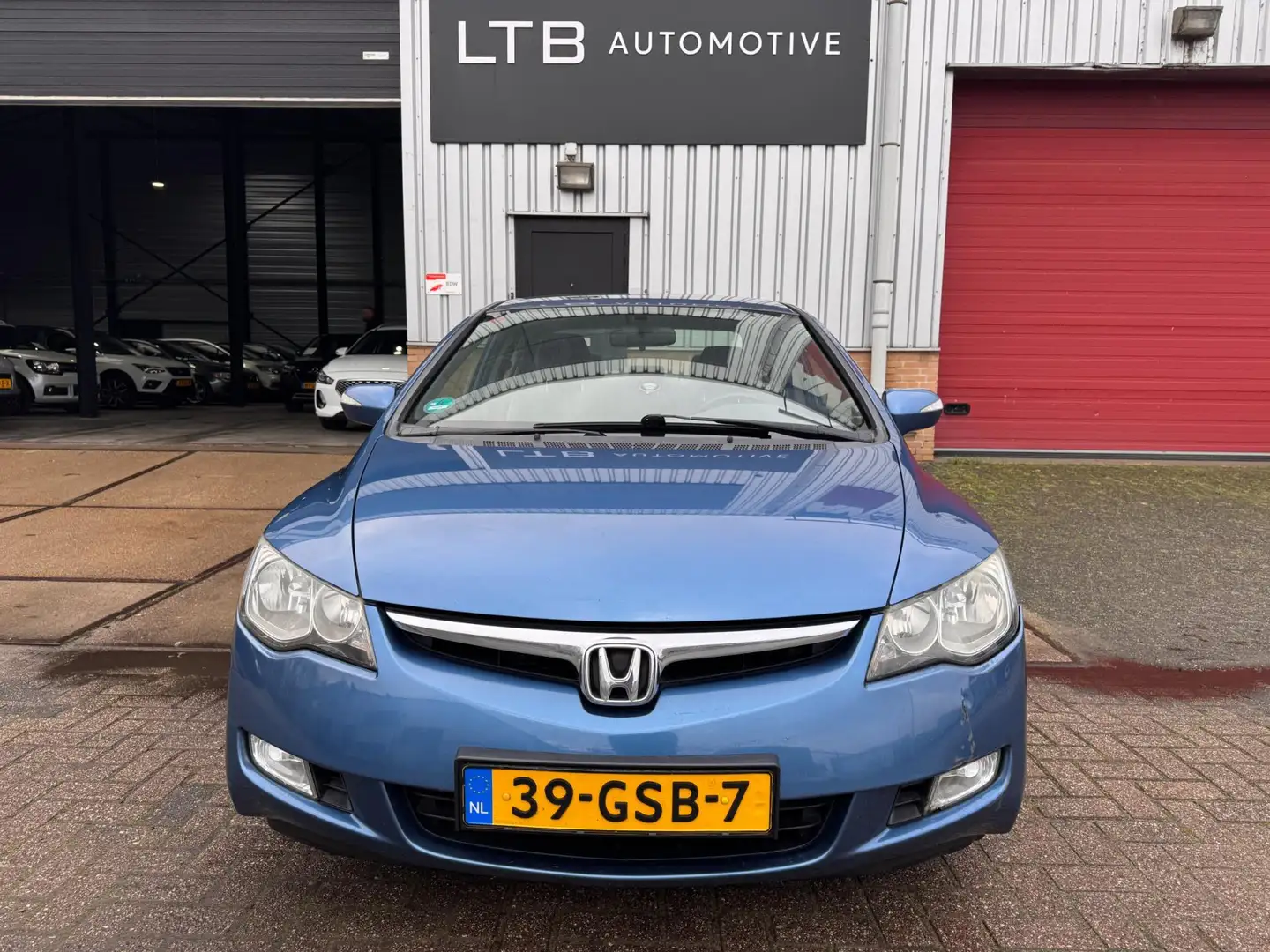 Honda Civic 1.3 Hybrid Automaat Clima|Stoelverw.|APK|NAP Blauw - 2