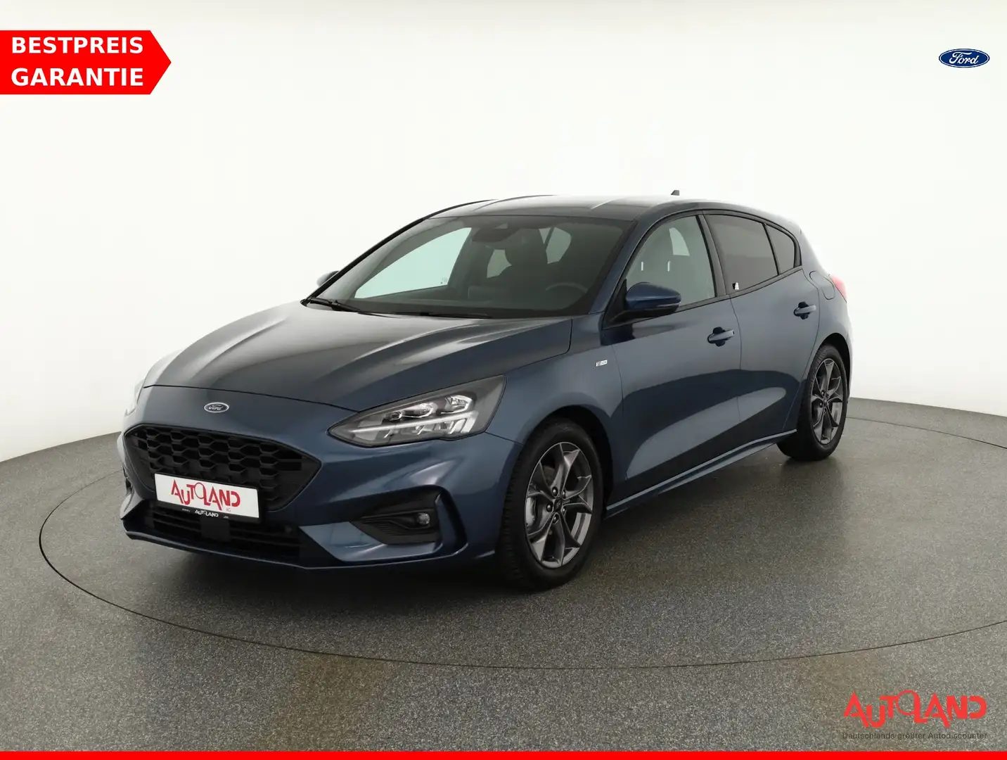 Ford Focus 1.0 EcoBoost ST-Line LED Navi Head-up DAB Blau - 1