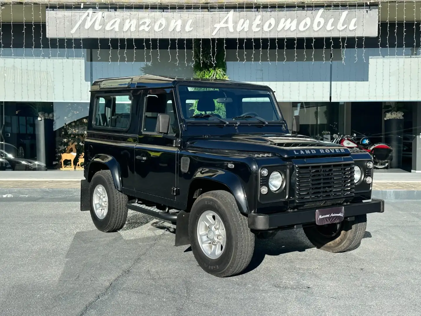 Land Rover Defender 90 2.4 TD4 Station Wagon S UNICO PROPRIETARIO Nero - 1