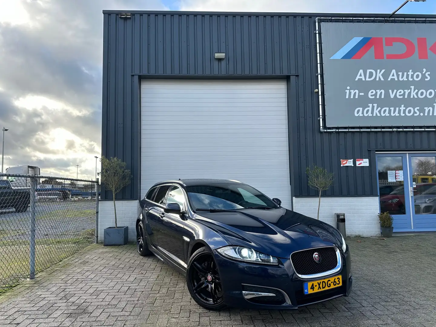 Jaguar XF Sportbrake 2.2D CAMERA/AUTOMAAT/LEDER/XENON/NAVI/A Bleu - 2