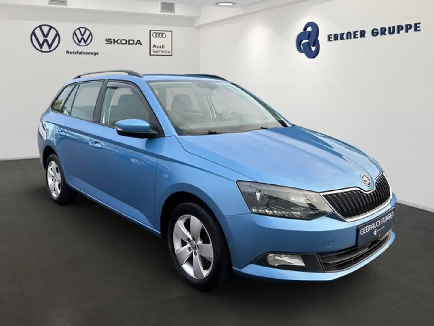 Skoda Fabia Combi 1.0TSI DSG Style TEMPOMAT+SITZHZG+++ Blau - 2
