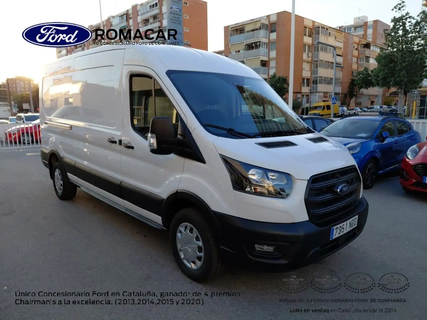Ford Transit 350 L3 Trend N1 EcoBlue 96kW RWD Blanco - 1