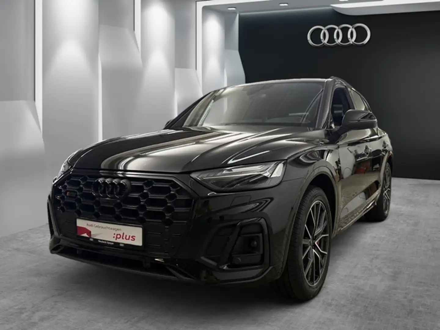 Audi SQ5 3.0TDI Quattro AHK MATRIX LEDER RFK B&O Zwart - 1