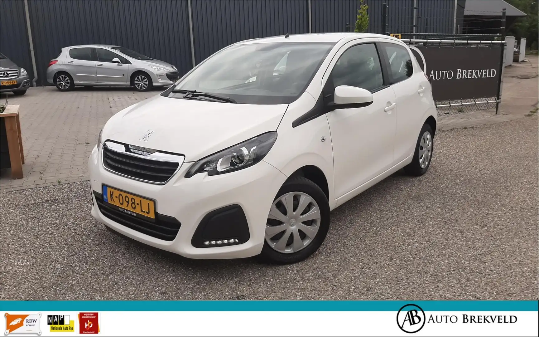 Peugeot 108 1.0 e-VTi Active 72PK | Elektrisch pakket | Airco Wit - 1