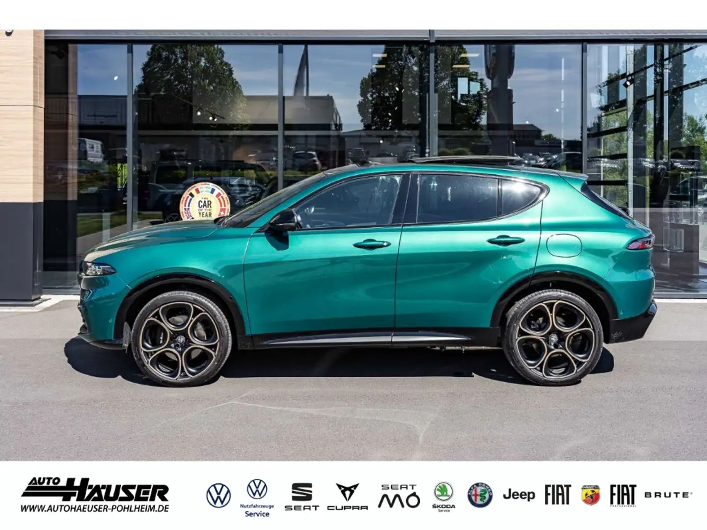 Alfa Romeo Tonale MY25 INTENSA 1.3 PHEV Q4 PANO EL. HECKKL. MEMORY W Grün - 2