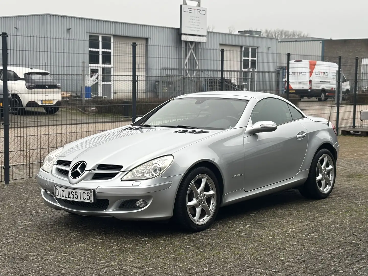 Mercedes-Benz SLK 200 Cabrio 2005 Handgeschakeld! Grau - 2